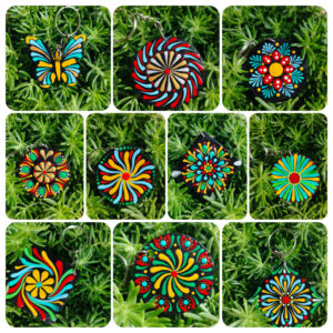 Mandala-theme keychain