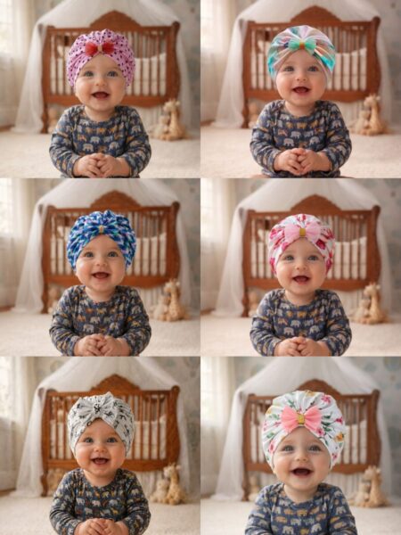 Baby Turban-Single & Pack of 3