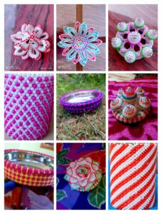 Handmade decoration items